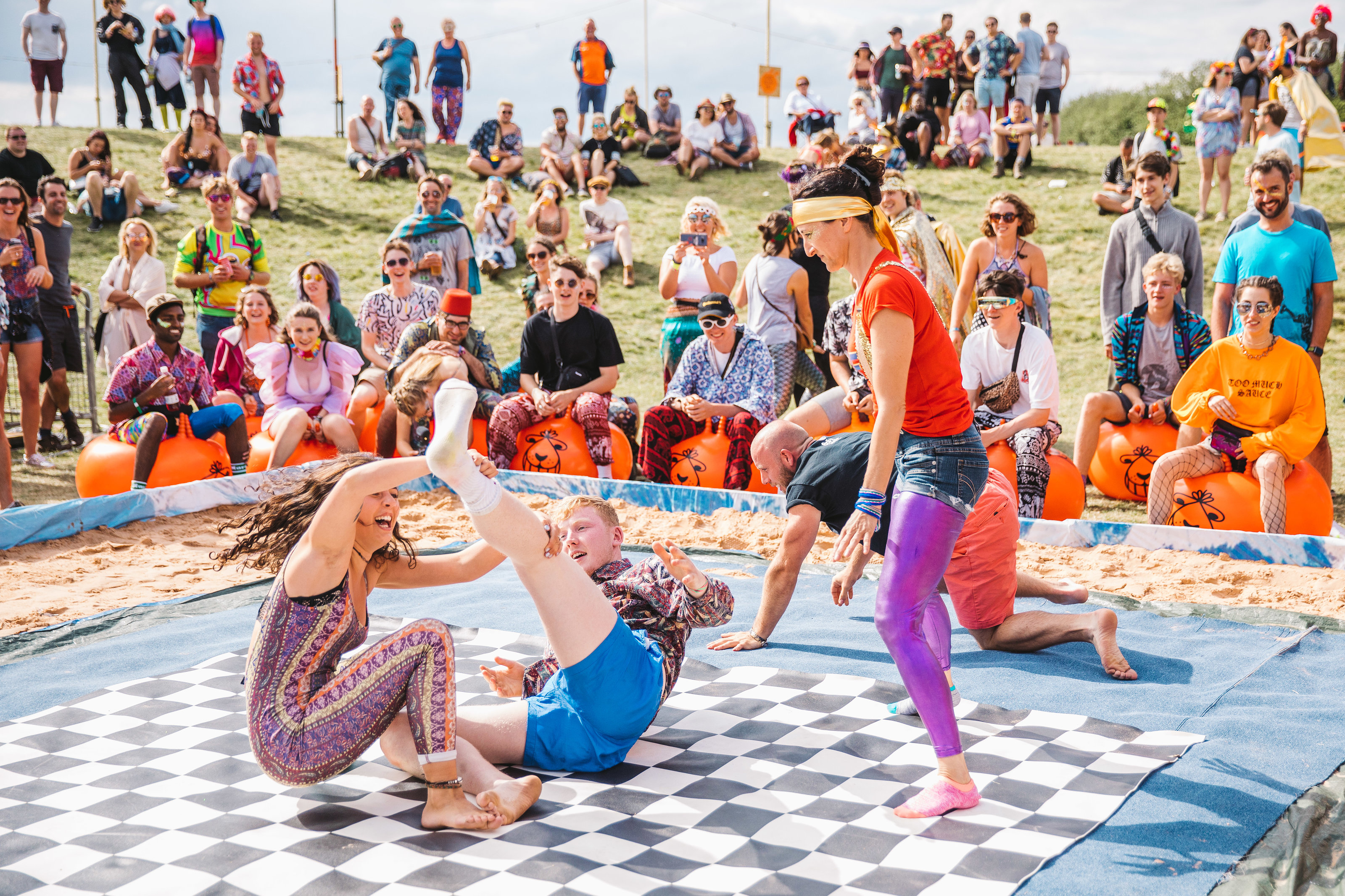 Secret Garden Party 2017 Sock Wrestling Sock Wrestling