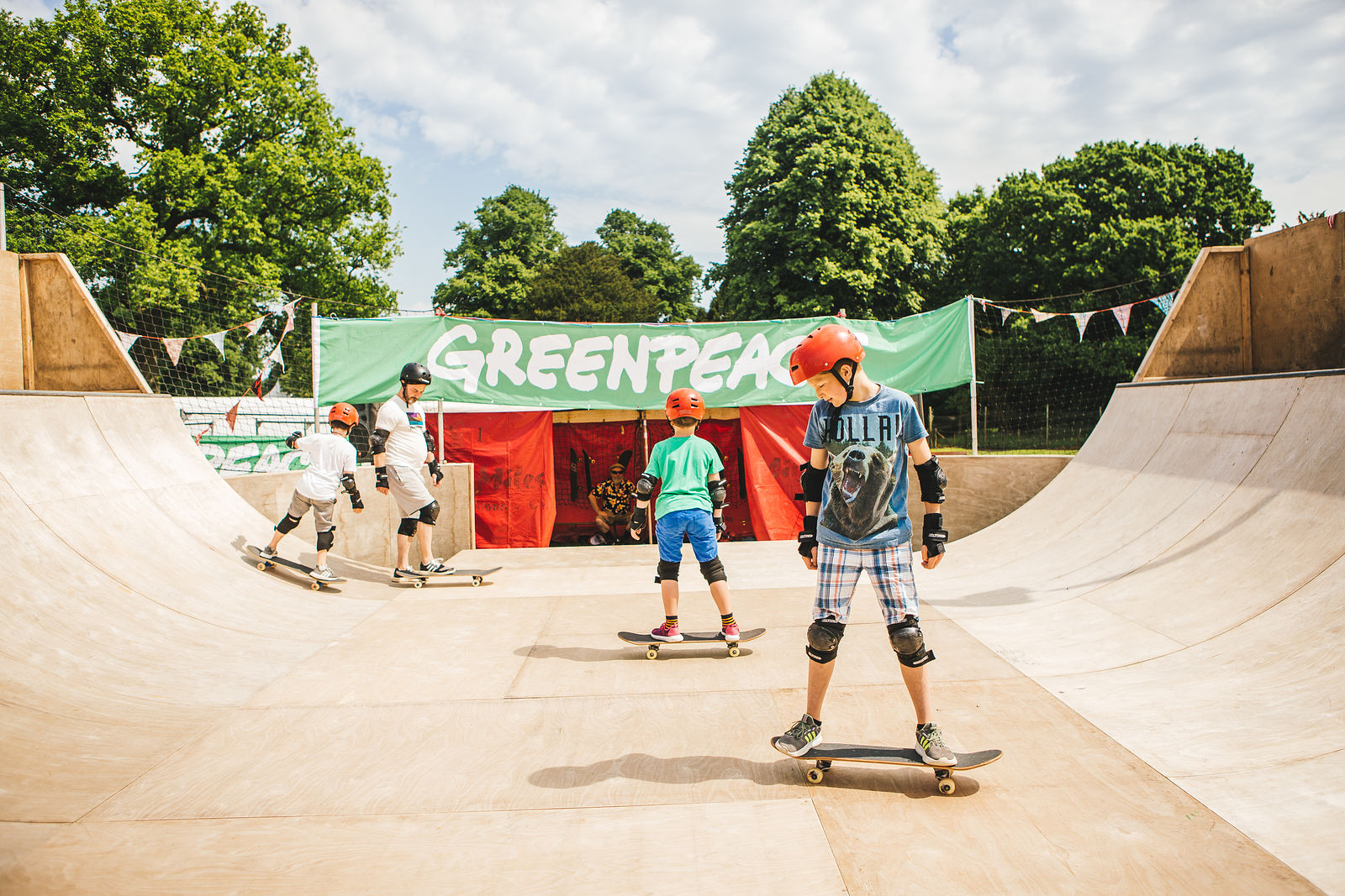 Greenpeace Skate Ramp