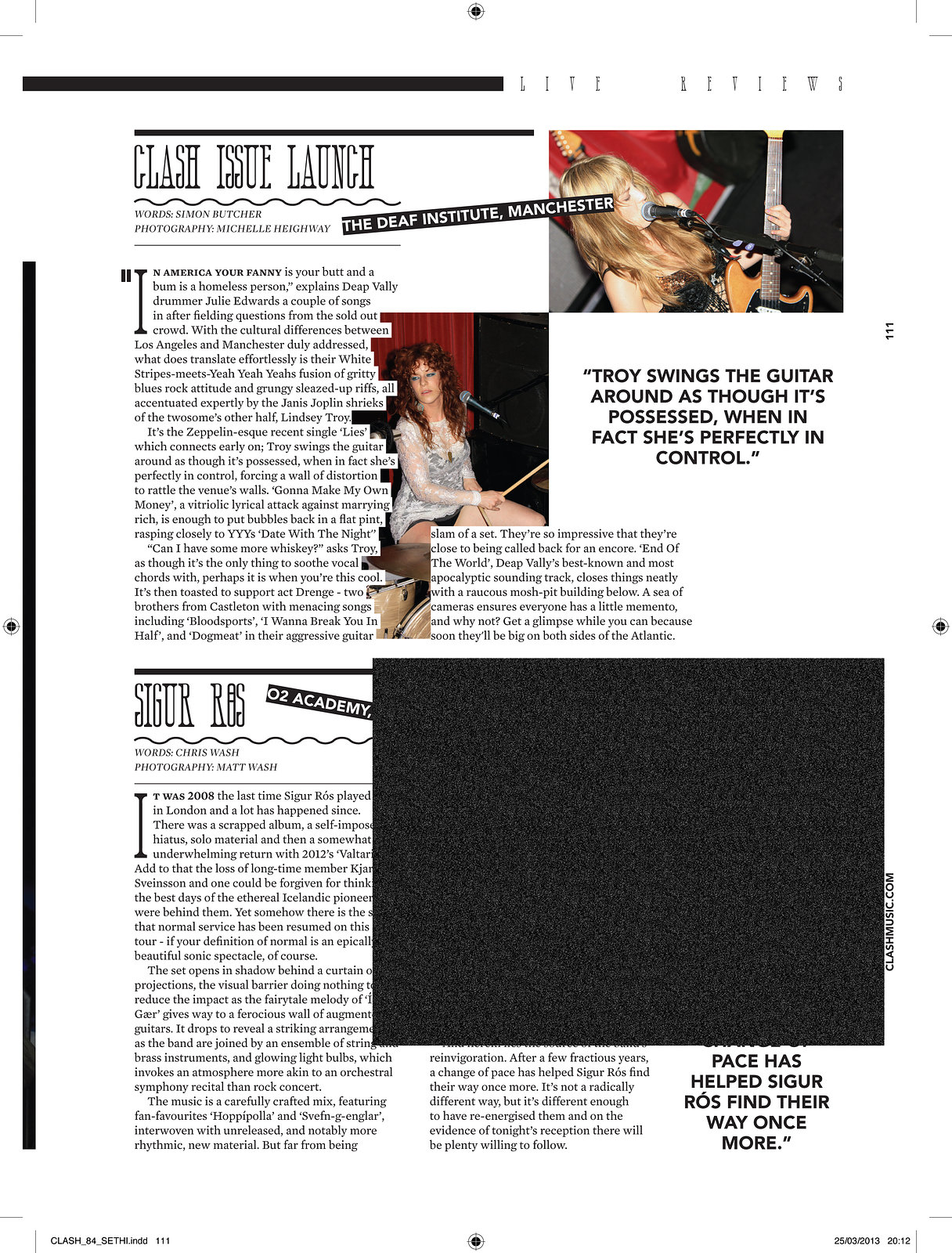 Clash Magazine Launch PDF