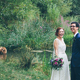 Jane & Edouard's wedding photography at Mile End Ecology Pavilion