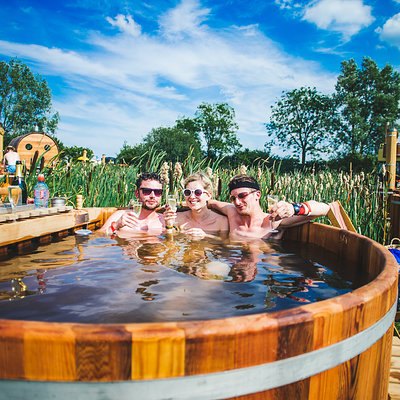 Bathing Under The Sky Hot Tubs