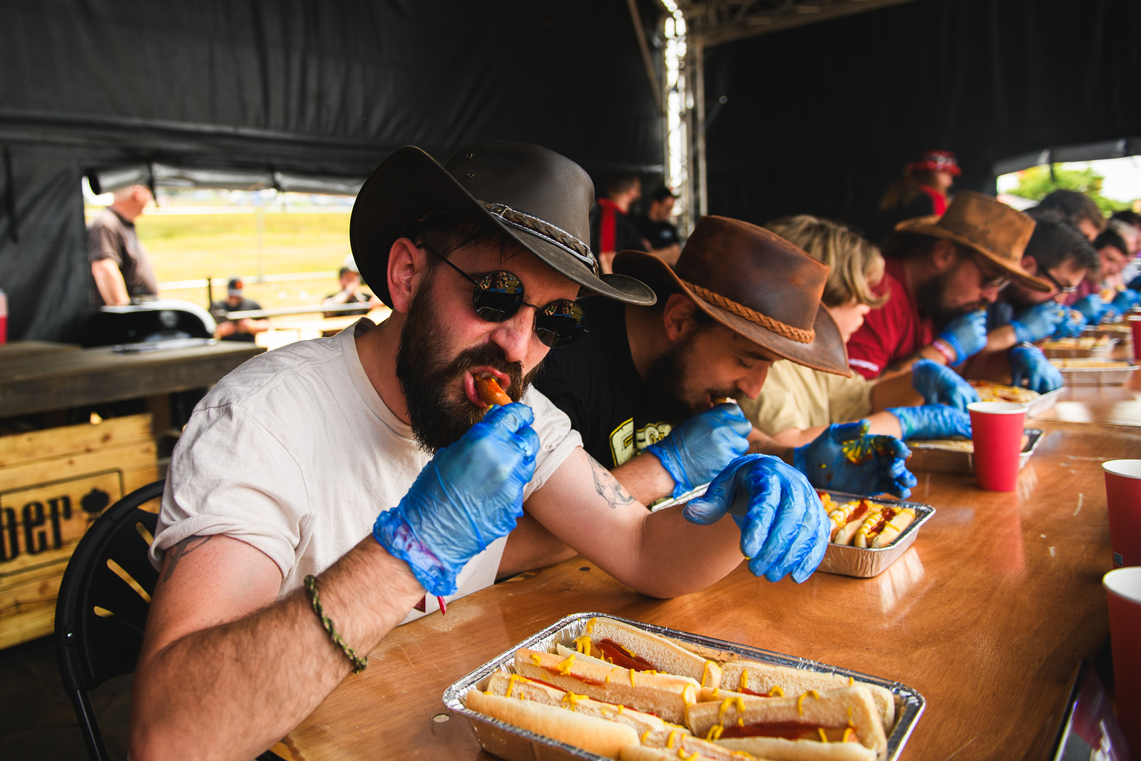 Hot Dog Eating Comp