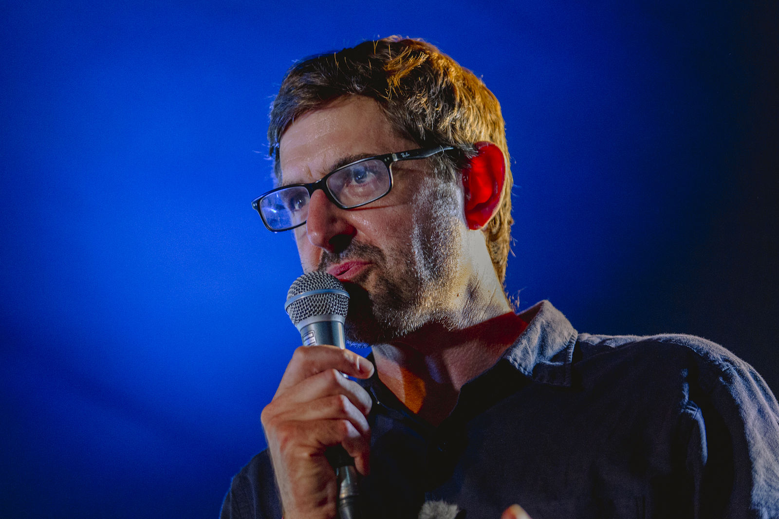 Adam Buxton in conversation with Louis Theroux