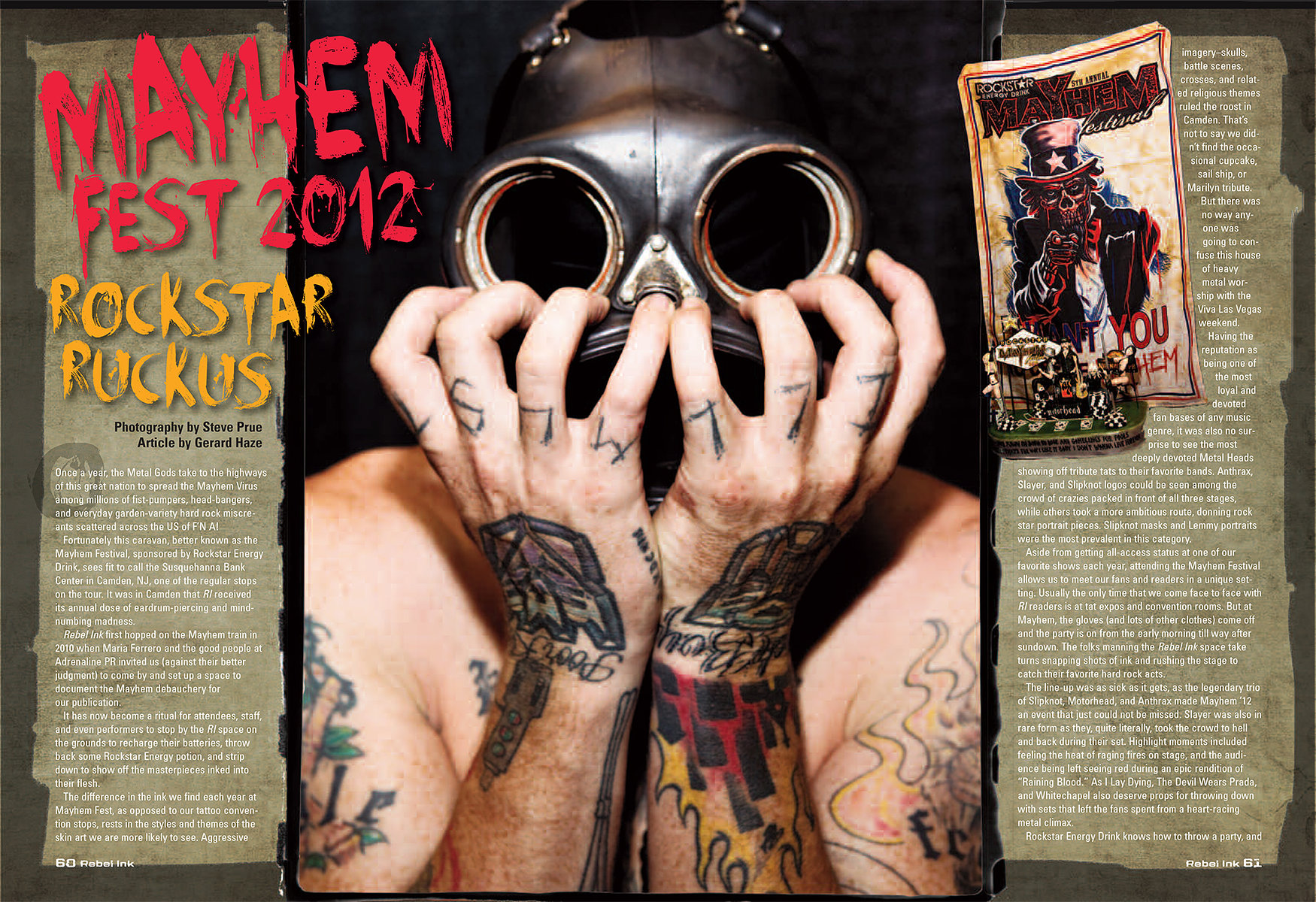 Mayhem Fest 2012
