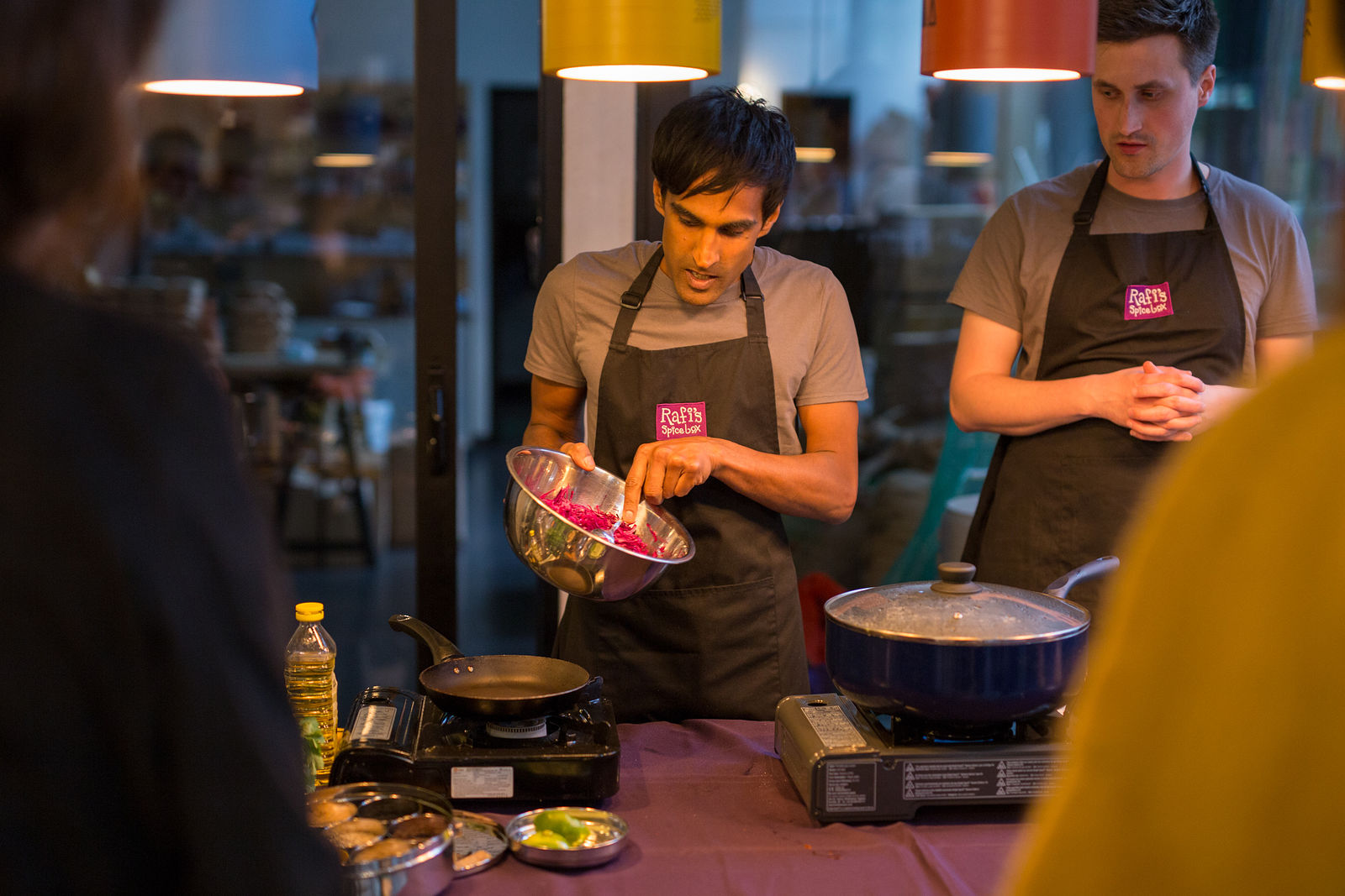 LIF18 : Immersive Indian cooking demo