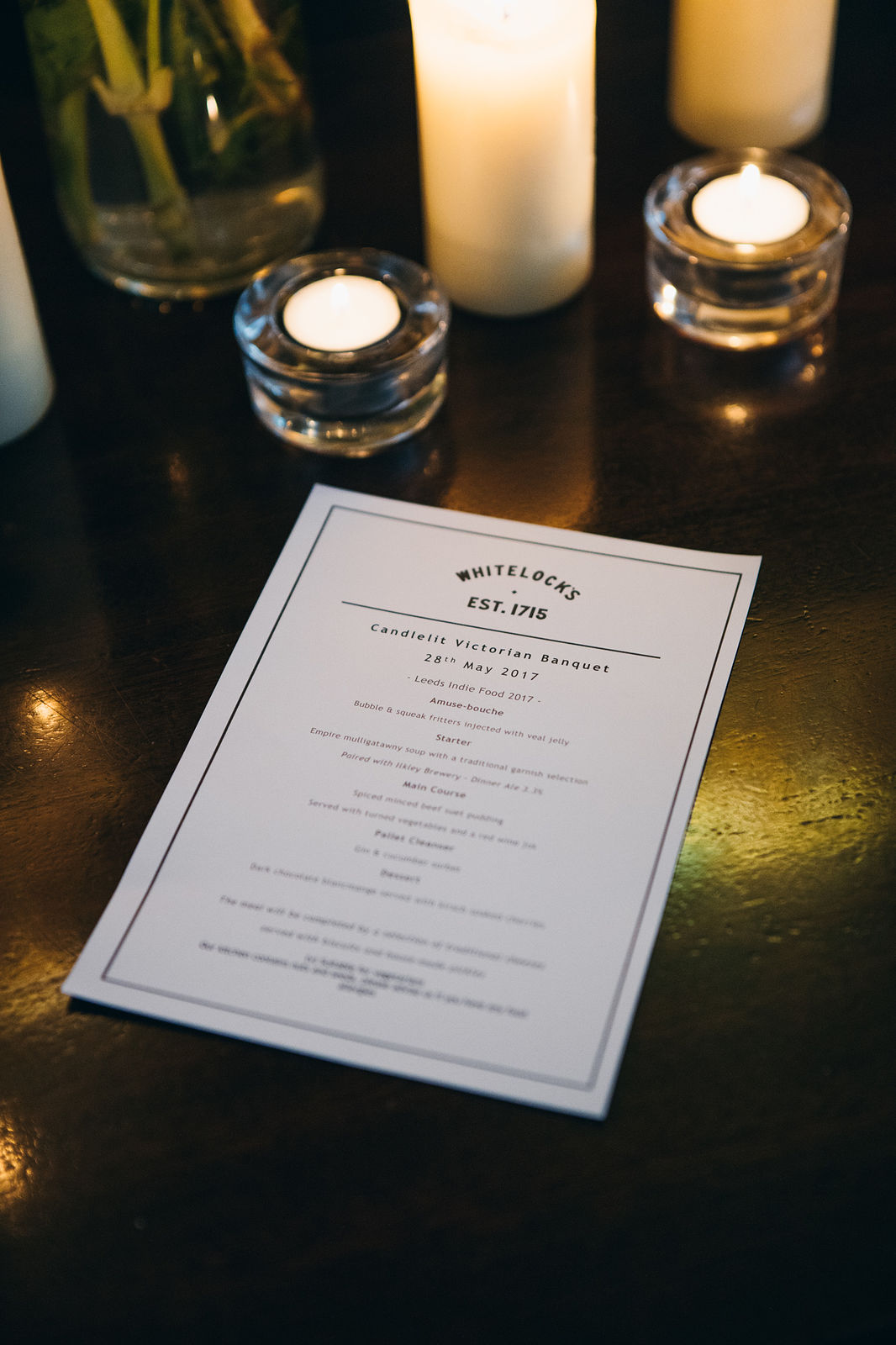 Whitelock’s Victorian Banquet